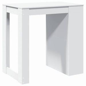 Weißer Bartisch 102x70x103,5 cm