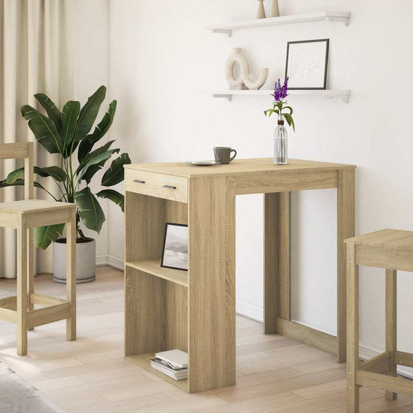 Bartisch Sonoma-Eiche 102 cm