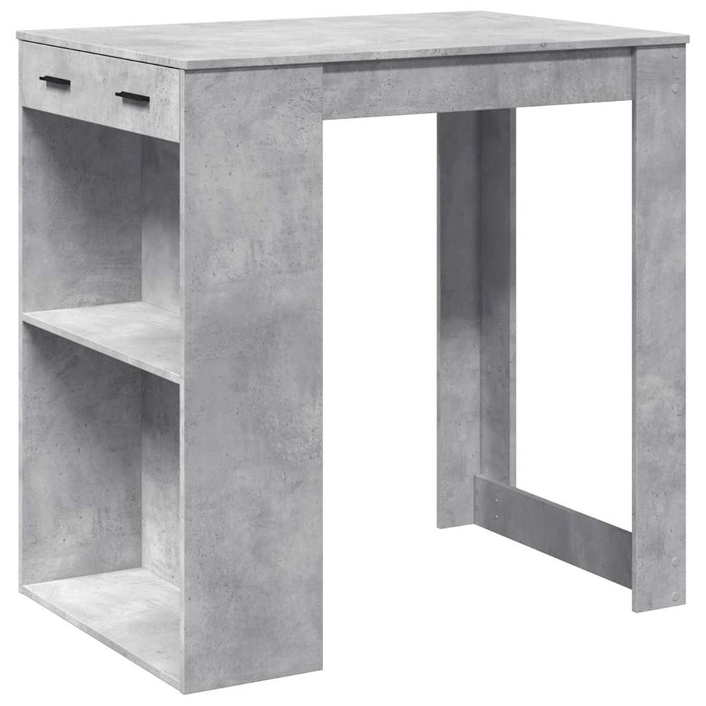 Bartisch Betongrau 102x70 cm