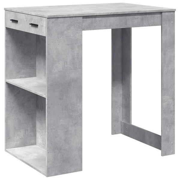 Bartisch Betongrau 102x70 cm