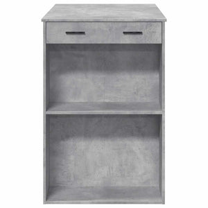Bartisch Betongrau 102x70 cm