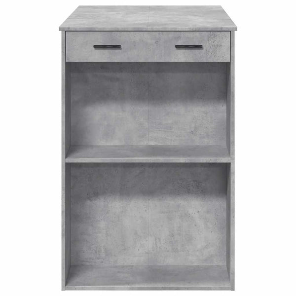 Bartisch Betongrau 102x70 cm