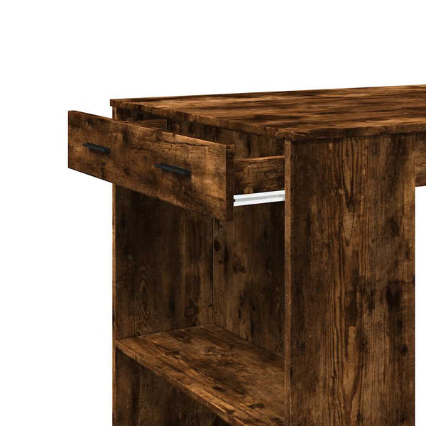 Bartisch Räuchereiche 102 cm