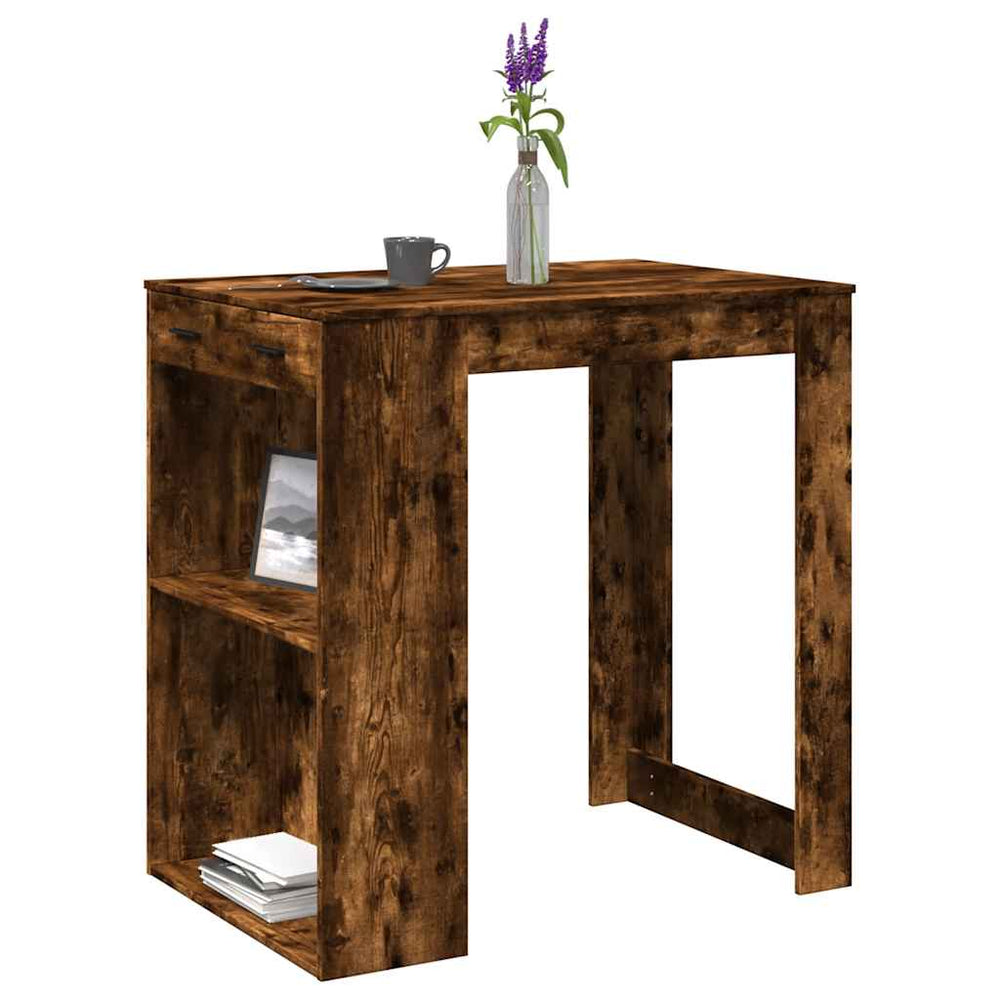 Bartisch Räuchereiche 102 cm