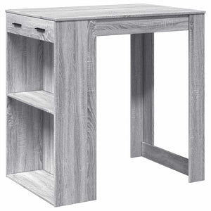 Bartisch Grau Sonoma 102 cm
