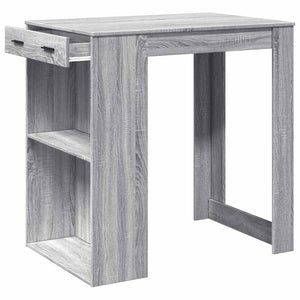 Bartisch Grau Sonoma 102 cm