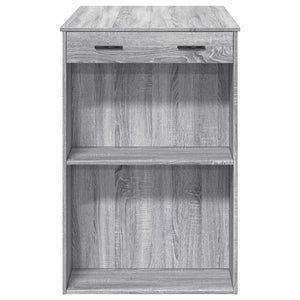 Bartisch Grau Sonoma 102 cm