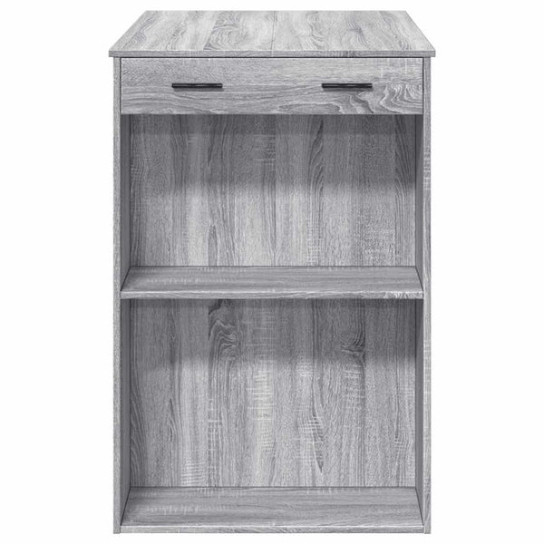 Bartisch Grau Sonoma 102 cm