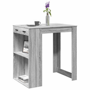 Bartisch Grau Sonoma 102 cm