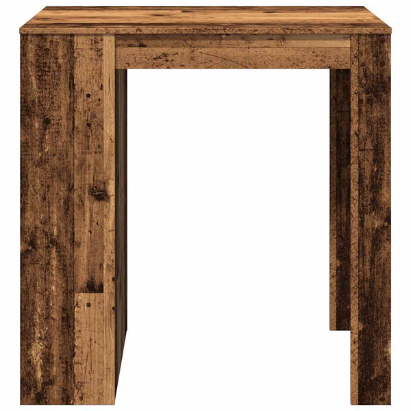 Bartisch Altholz-Optik mit Stauraum
