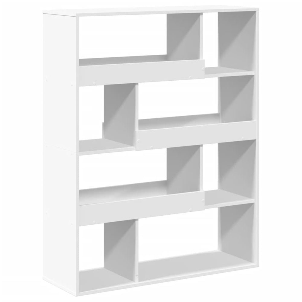 Weißes Bücherregal 100x33x125,5 cm