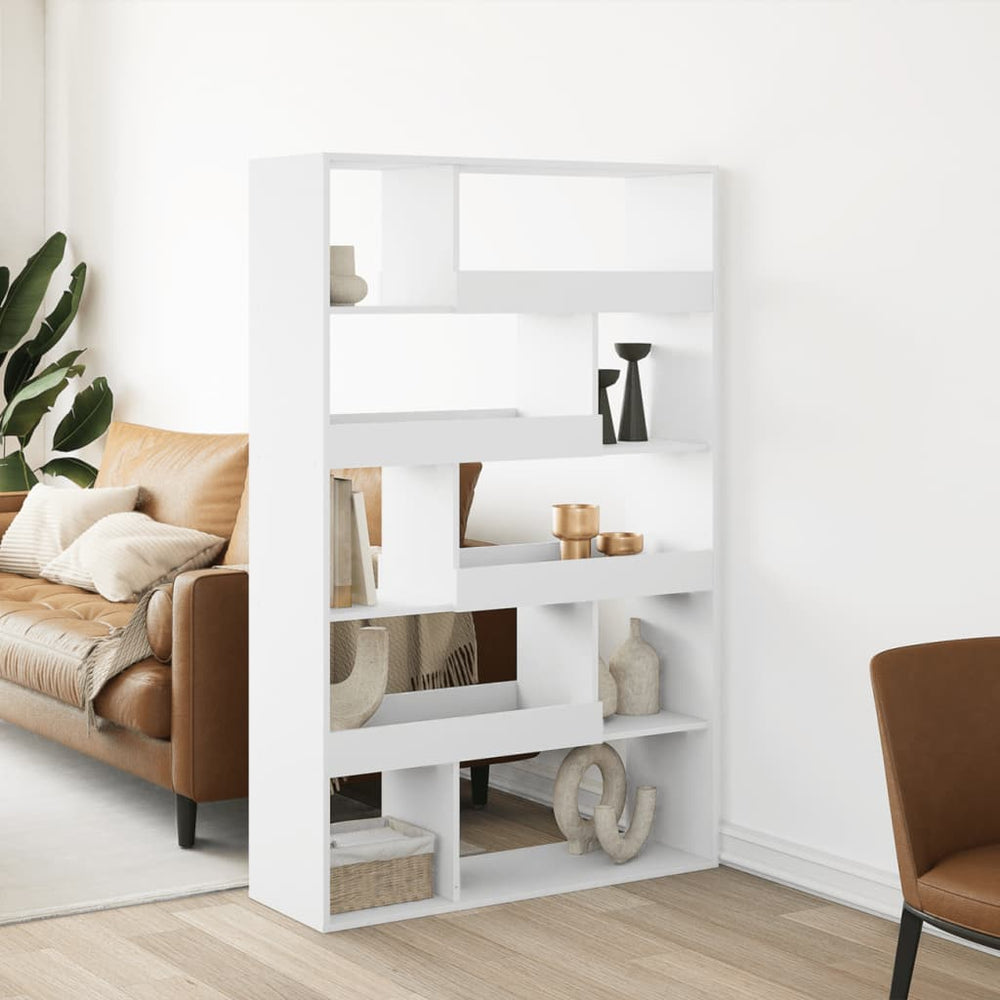 Weißes Bücherregal 100x33x156,5 cm