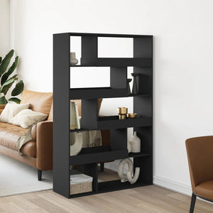 Schwarzes Bücherregal 100x33x156,5 cm