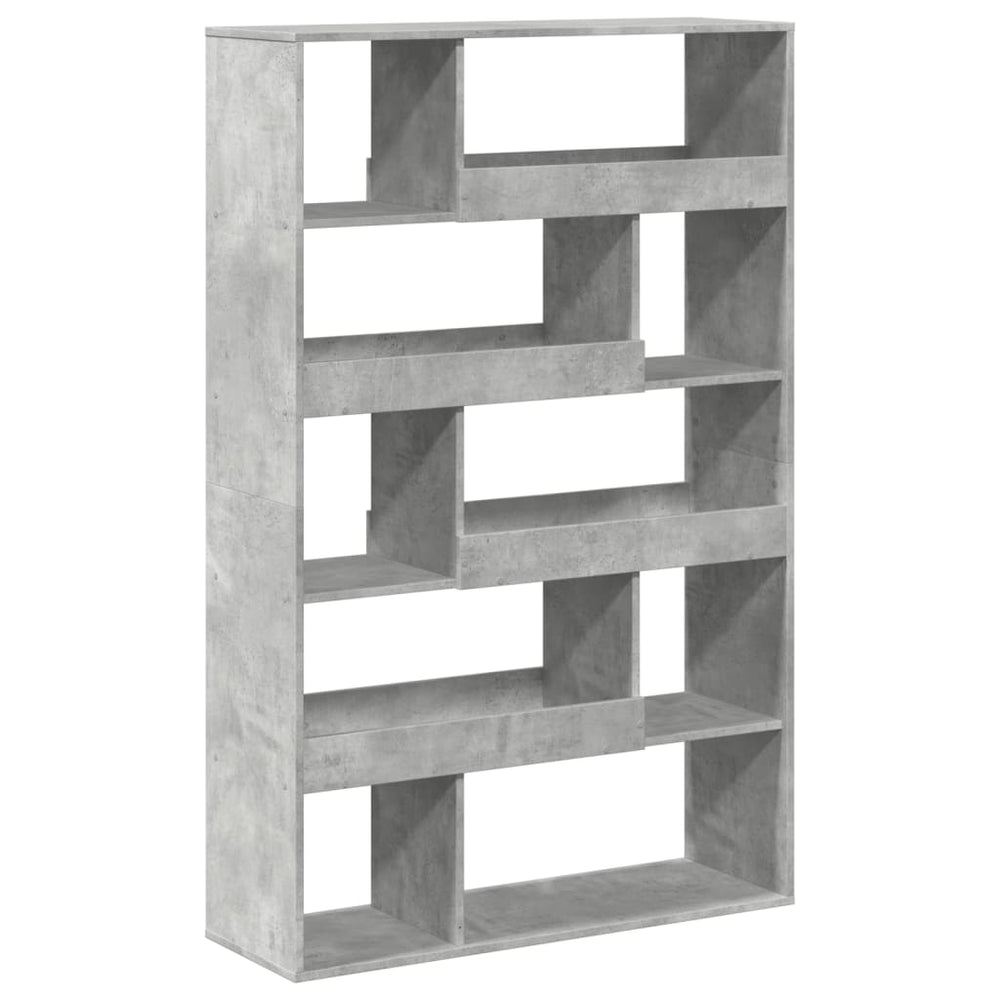 Bücherregal Betongrau 100x33x156,5 cm