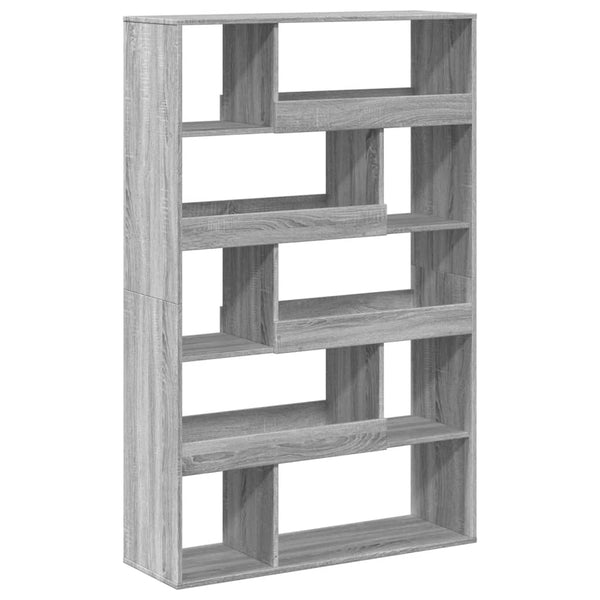 Bücherregal Grau Sonoma 100 cm