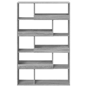 Bücherregal Grau Sonoma 100 cm
