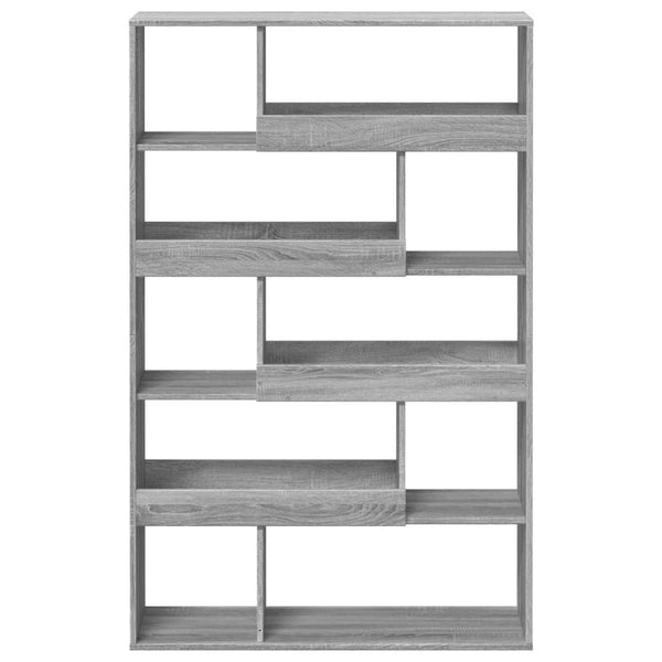 Bücherregal Grau Sonoma 100 cm