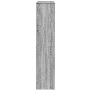 Bücherregal Grau Sonoma 100 cm