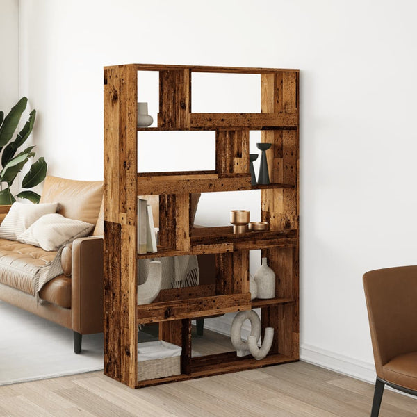 Bücherregal Altholz-Optik 100 cm