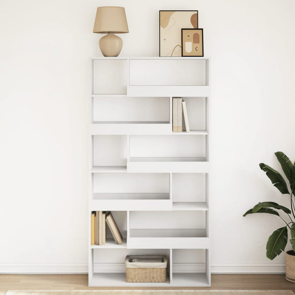 Weißes Bücherregal 100x33x187,5 cm