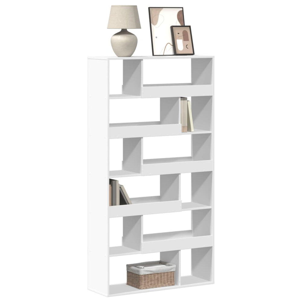 Weißes Bücherregal 100x33x187,5 cm