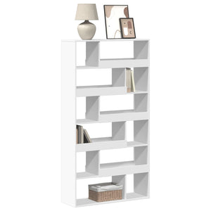 Weißes Bücherregal 100x33x187,5 cm