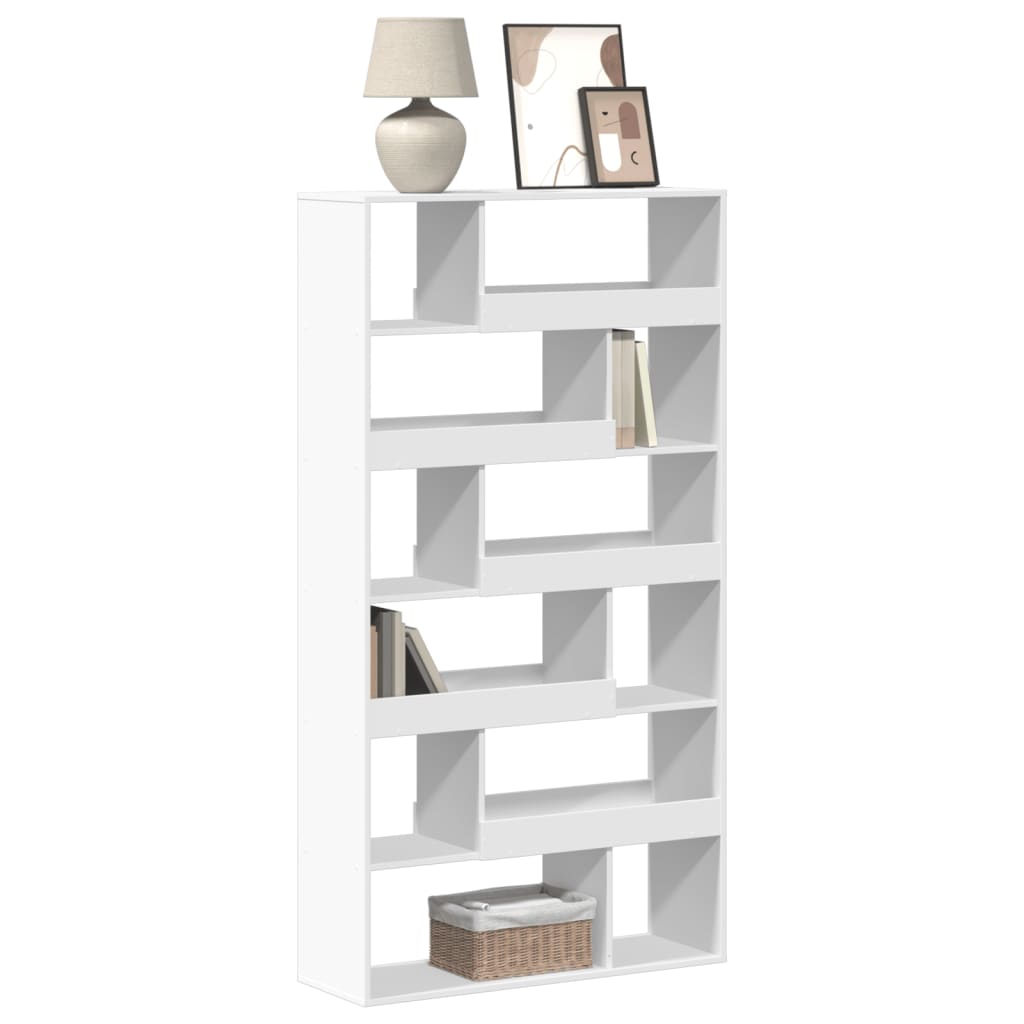 Weißes Bücherregal 100x33x187,5 cm