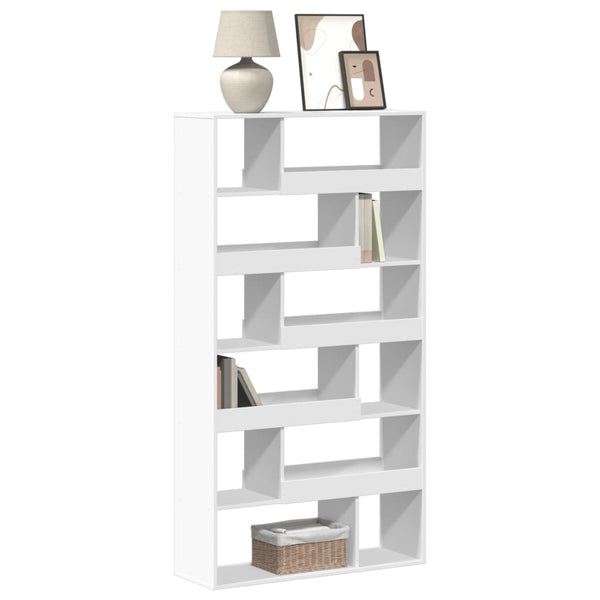 Weißes Bücherregal 100x33x187,5 cm