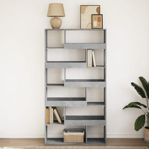 Bücherregal Betongrau 100x187,5 cm
