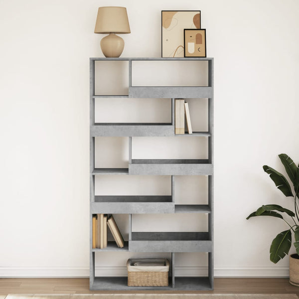 Bücherregal Betongrau 100x187,5 cm