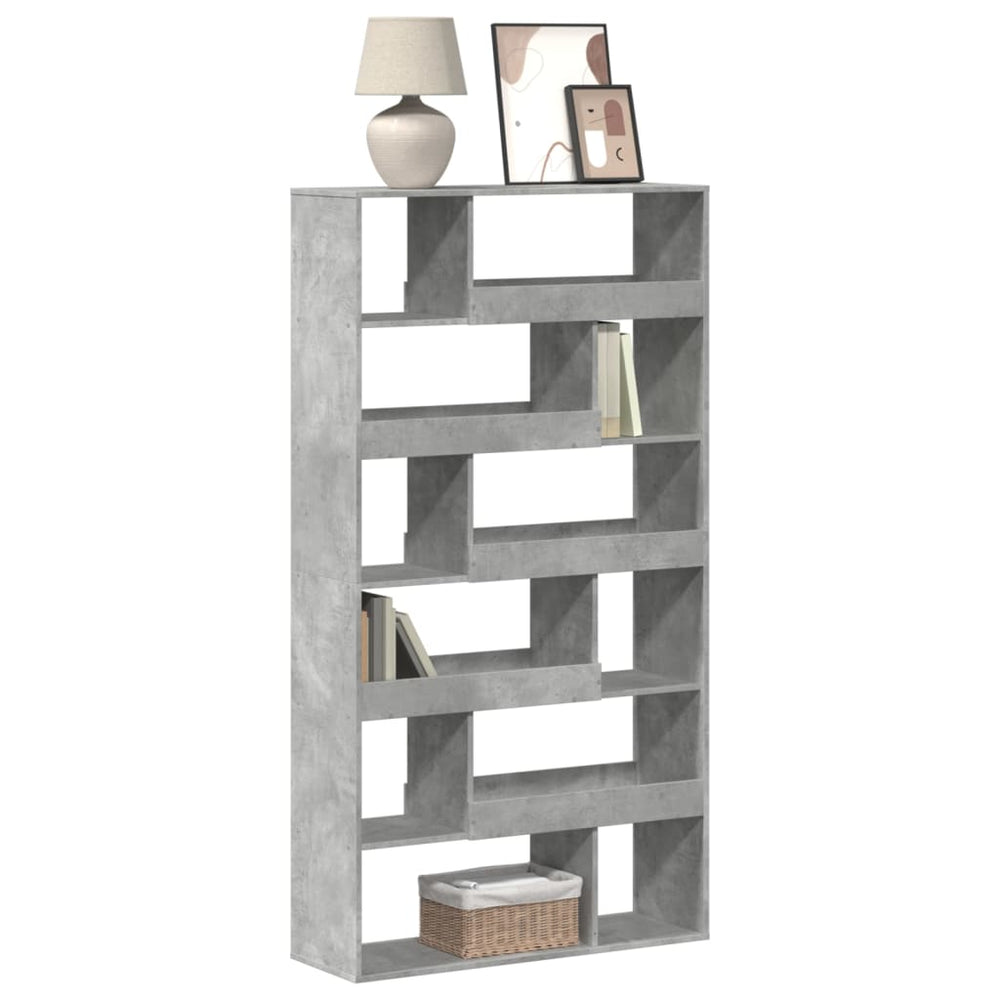 Bücherregal Betongrau 100x187,5 cm