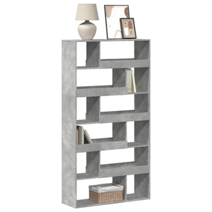 Bücherregal Betongrau 100x187,5 cm