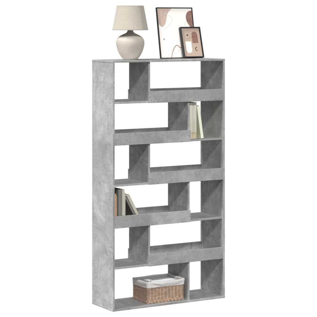 Bücherregal Betongrau 100x187,5 cm