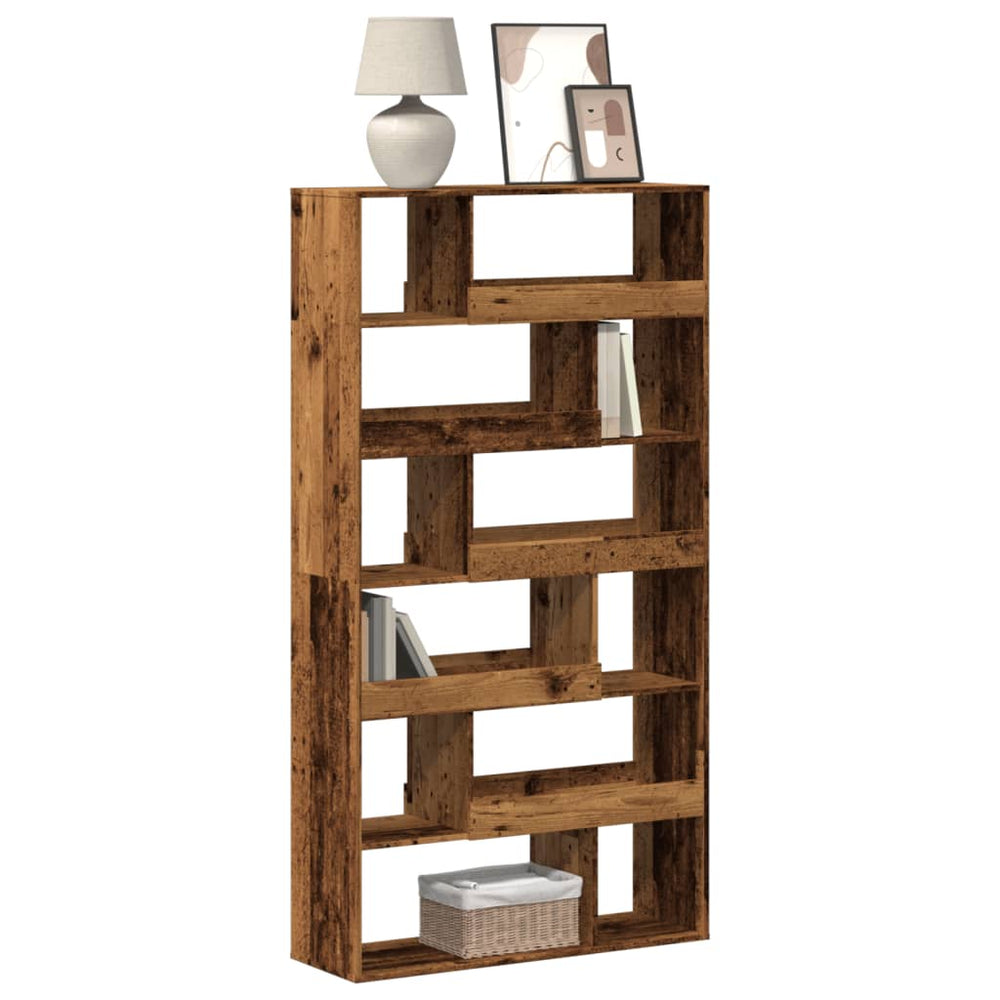 Bücherregal Altholz-Optik 100 cm