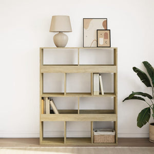 Bücherregal Sonoma Eiche 100x33x125,5 cm