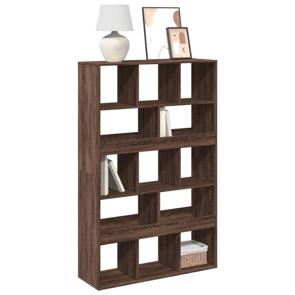 Bücherregal Braun Eichenoptik 100x33x156,5 cm