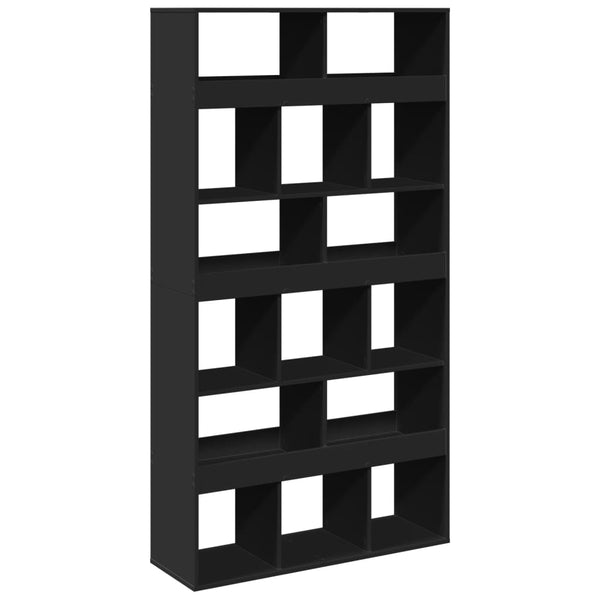 Schwarzes Bücherregal 100 cm
