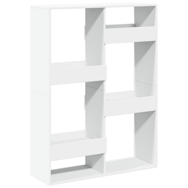 Bücherregal Weiß 100x33x135 cm
