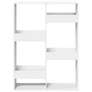 Bücherregal Weiß 100x33x135 cm