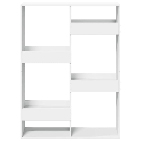 Bücherregal Weiß 100x33x135 cm