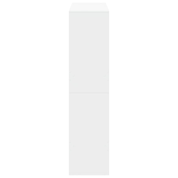 Bücherregal Weiß 100x33x135 cm