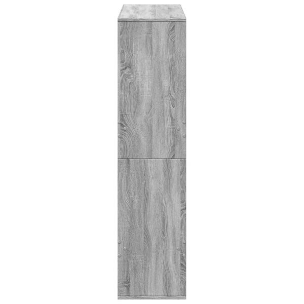 Bücherregal Grau Sonoma 100x135 cm
