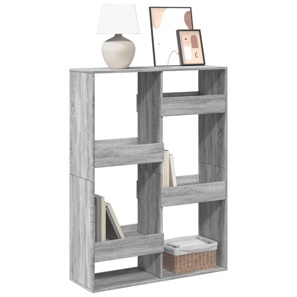 Bücherregal Grau Sonoma 100x135 cm