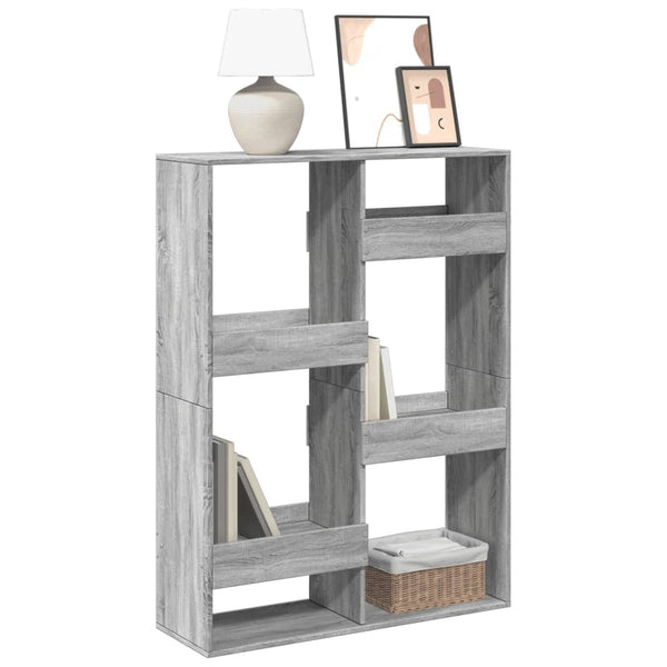 Bücherregal Grau Sonoma 100x135 cm