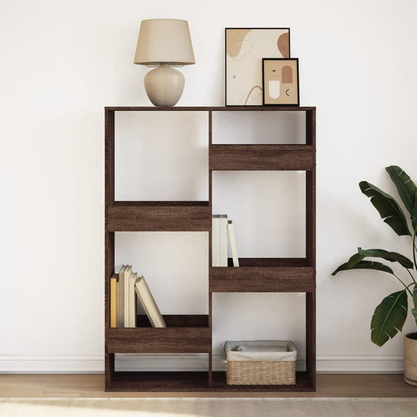 Bücherregal Braun Eichenoptik 100x135 cm
