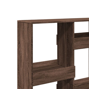 Bücherregal Braun Eichenoptik 100x135 cm
