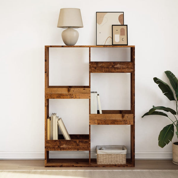 Bücherregal Altholz-Optik 100x135 cm