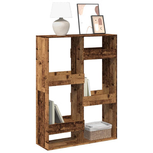 Bücherregal Altholz-Optik 100x135 cm