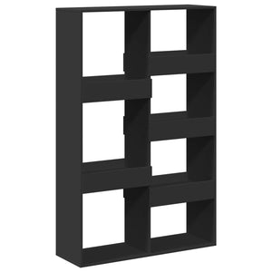 Schwarzes Bücherregal 100x33x155,5 cm