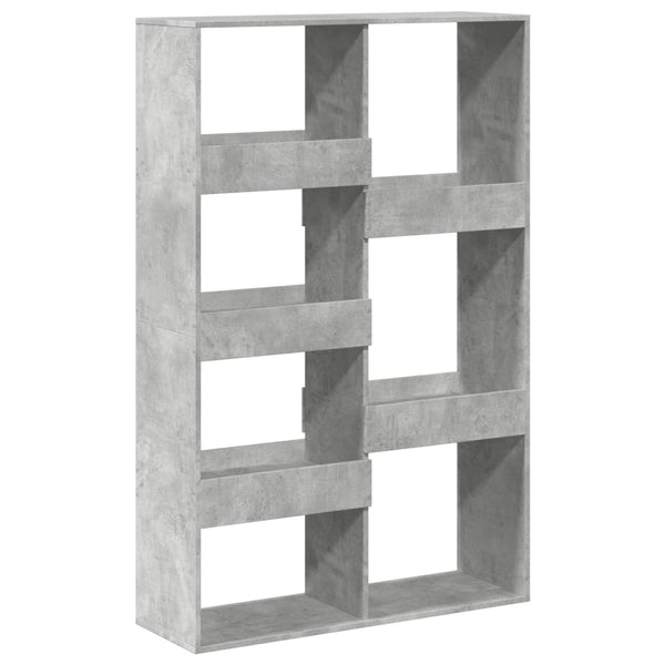 Bücherregal Betongrau 100x33x155,5 cm